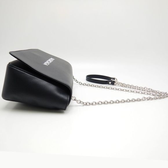 Balenciaga Everyday Chain Wallet Calf Black Crossbody - Picture 3 of 9